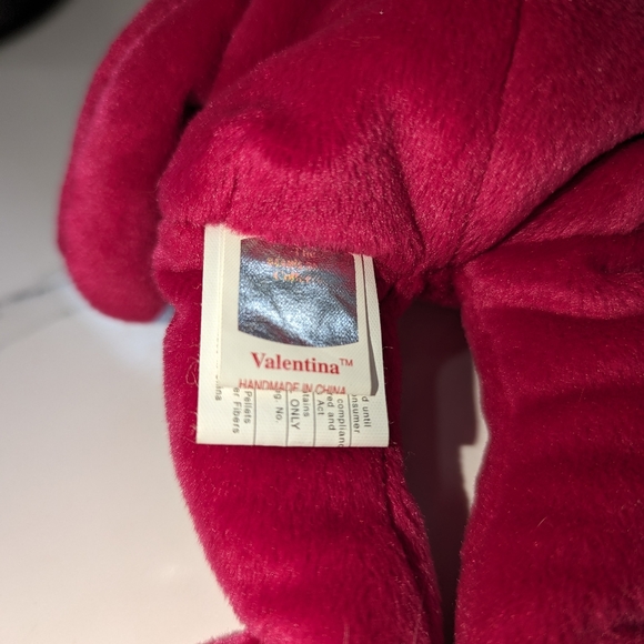 TY beanie baby. Retired Valentina Bear. Excellent condition. Bundle/offer! - Picture 4 of 5